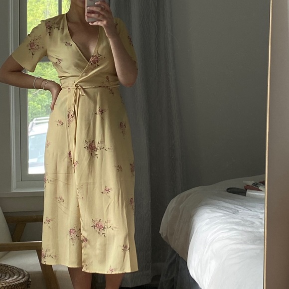 Reformation Jensen Dress Sz S 